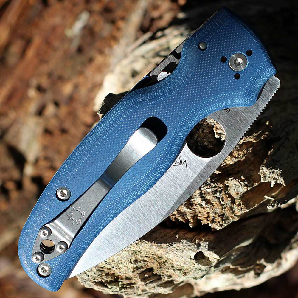 Spyderco Shaman CPM-SPY27 Cobalt Blue G10 C229GPCBL 6