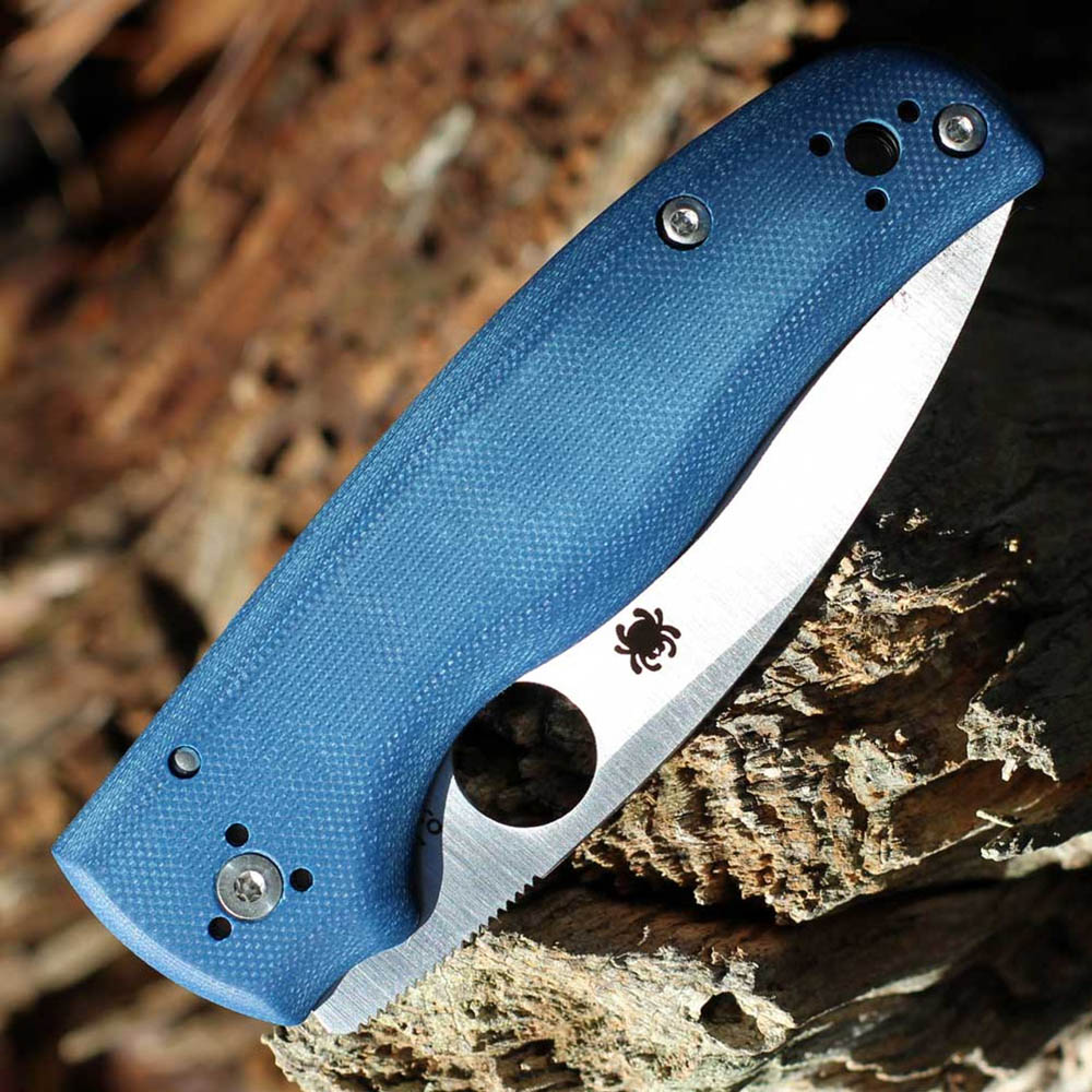 Spyderco Shaman CPM-SPY27 Cobalt Blue G10 C229GPCBL 7