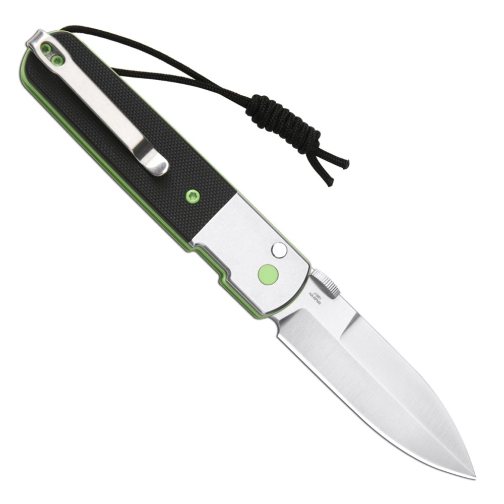 CJRB Locust Button Lock AR-RPM9 Black G10 Green J1951-SBK 2