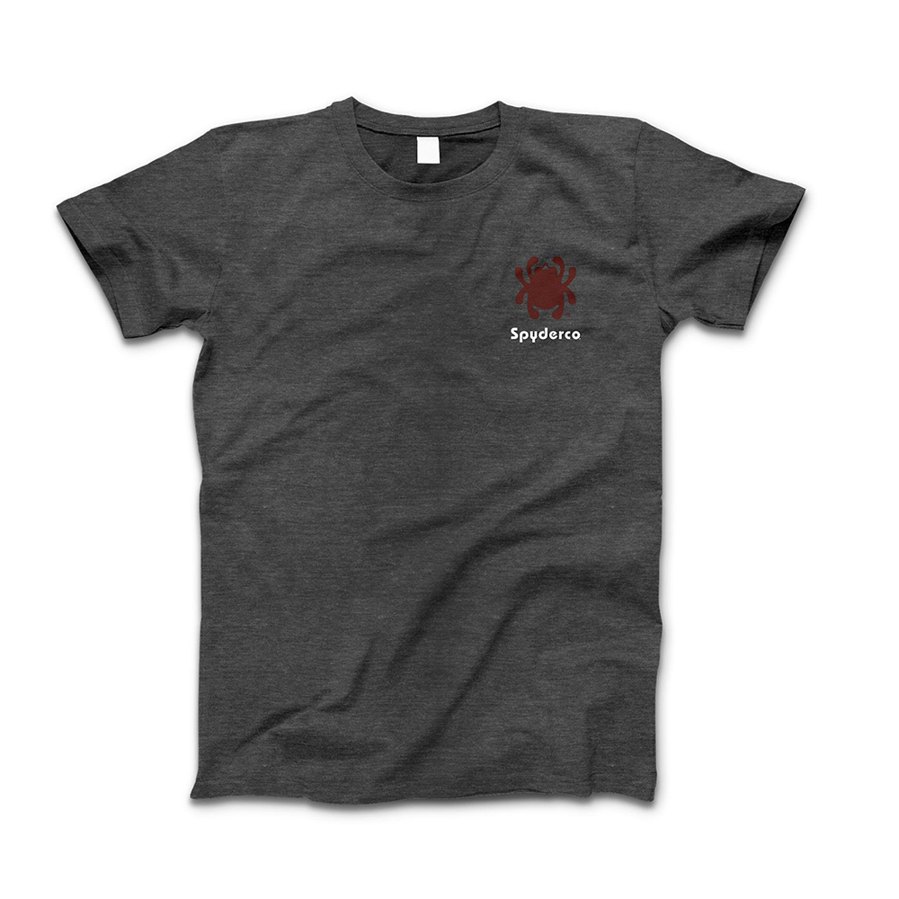Spyderco Those Who Know T-Shirt Dark Gray TS01HDG 1