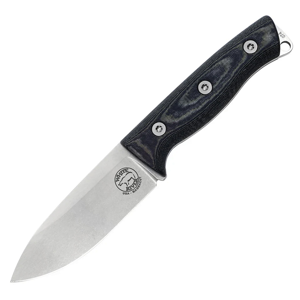White River Ursus Cub Black Olive Micarta Magnacut 1