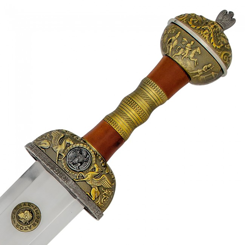 GLADIUS Julius Caesar Roman Sword with Scabbard 3