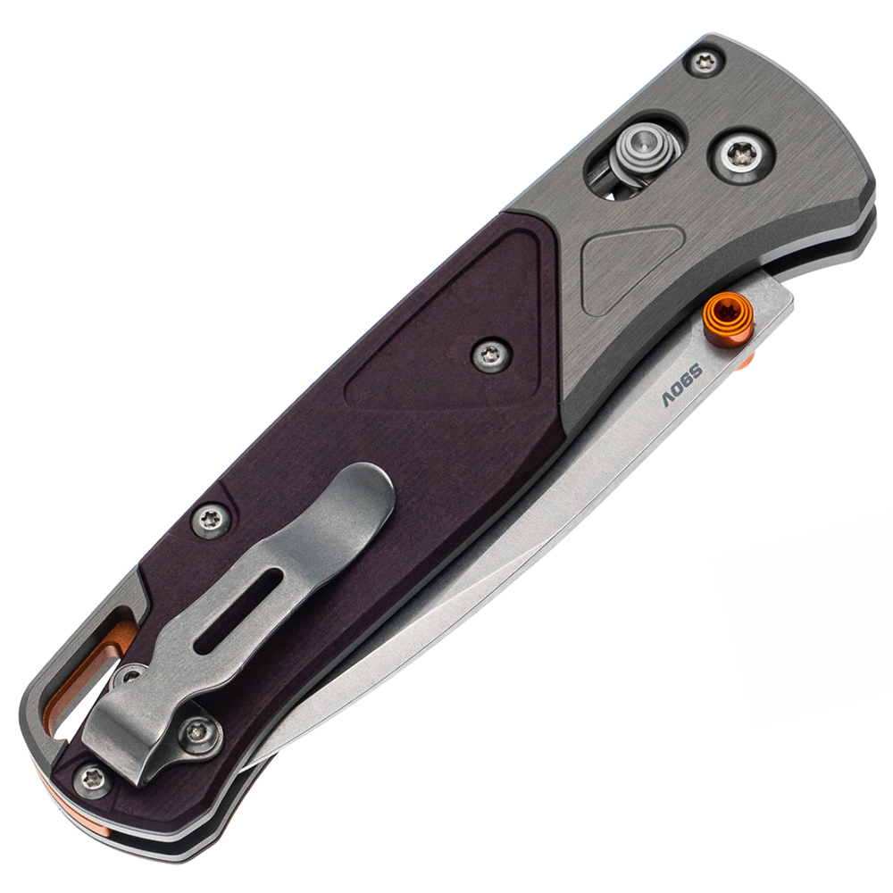 Benchmade 535-09 Bugout Aluminum &amp; Redstone Richlite 5