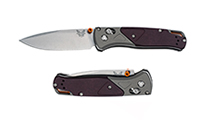 Benchmade 535-09 Bugout Aluminum & Redstone Richlite