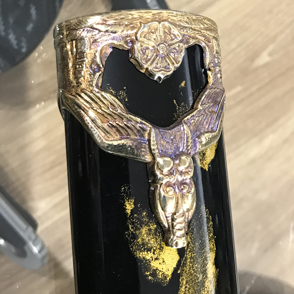 GLADIUS Wakizashi Decorated Black Gold Handle 162157 7