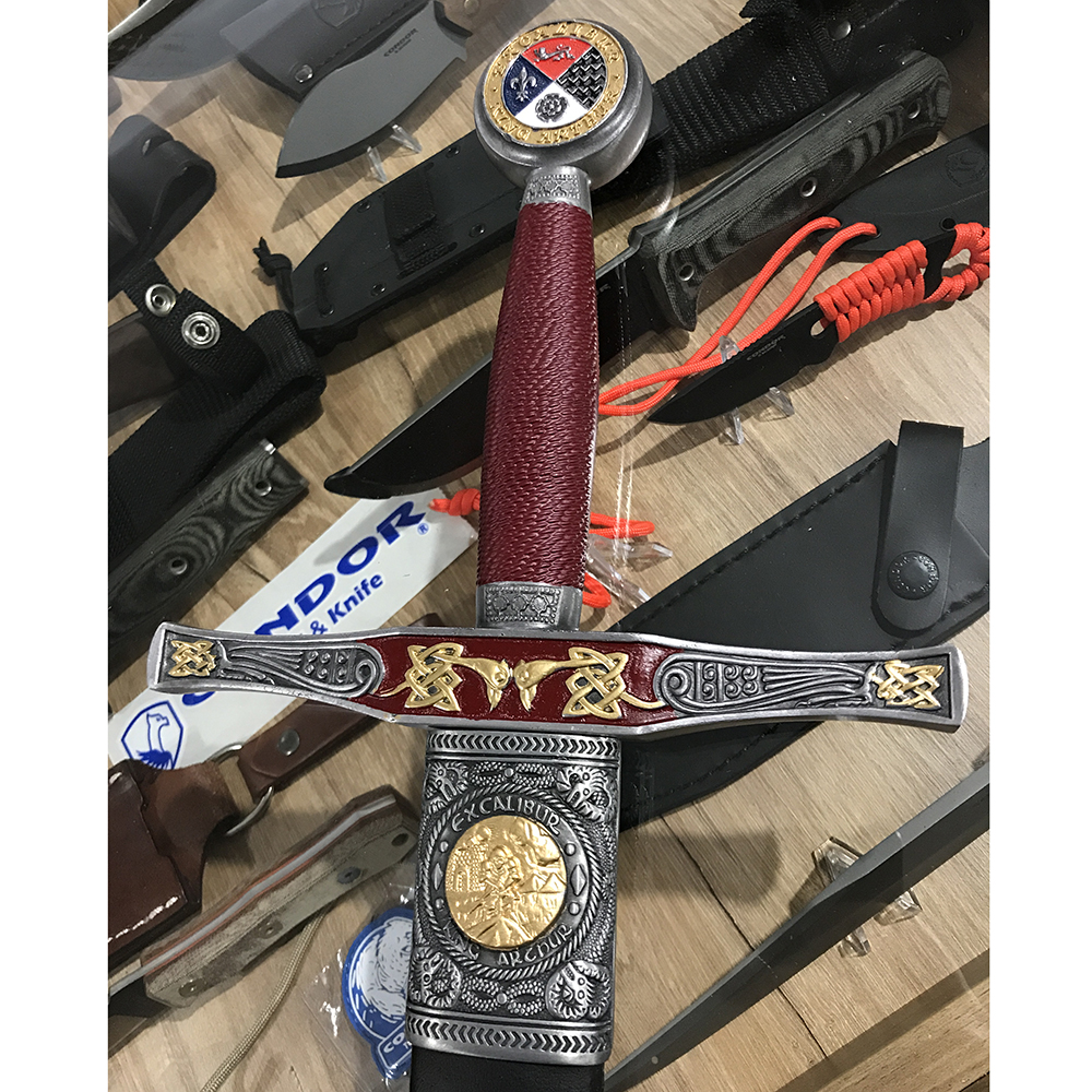 GLADIUS Excalibur Sword with Scabbard - Deluxe 4