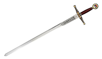GLADIUS Excalibur Sword with Scabbard - Deluxe