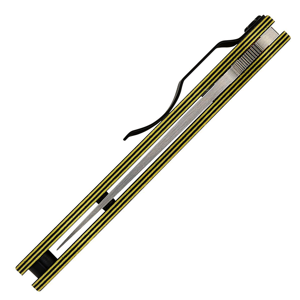 Spyderco Para Military 2 Salt CPM-MagnaCut Satin Blade Yellow/Black G10 C81GBKYLMCP2 5