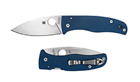 Spyderco Bodacious CPM SPY27 Cobalt Blue G10 C263GPCBL