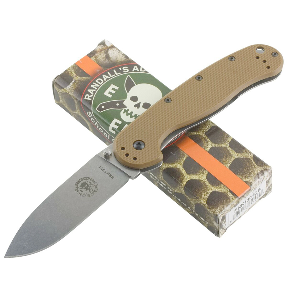 Esee Avispa Framelock Coyote Brown Satin D2 1301CB 3