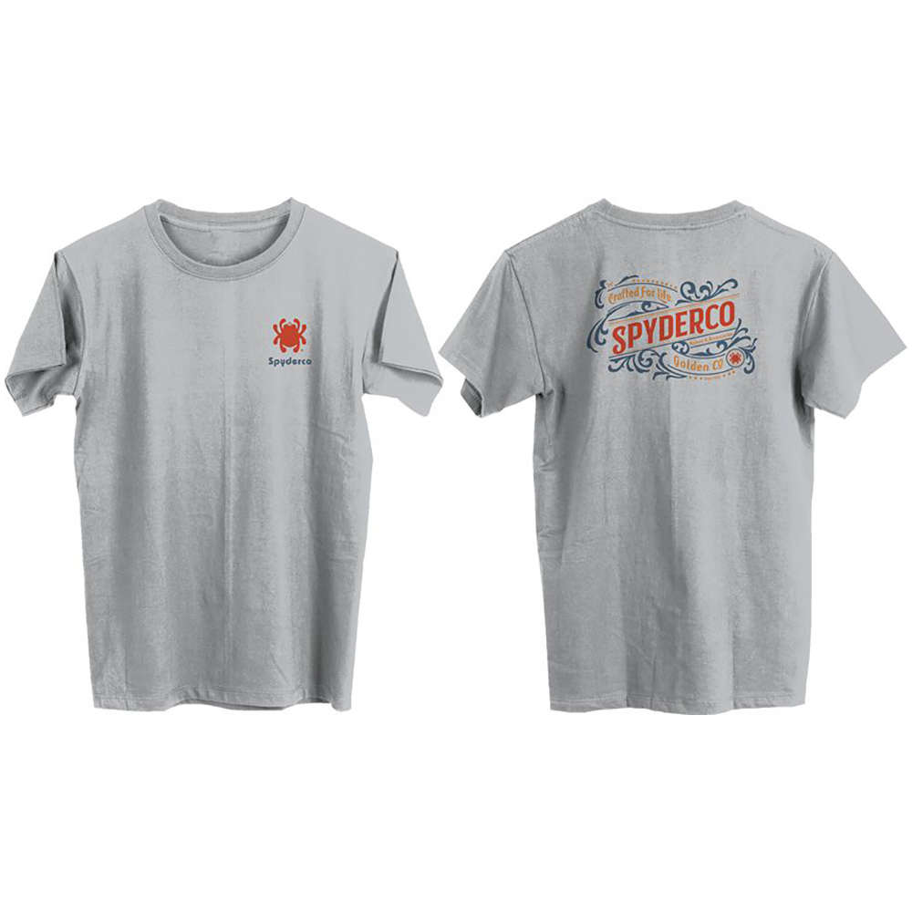 Spyderco Western T-Shirt Gray 3