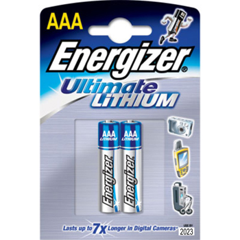 AAA Batteries Energizer Ultimate LITHIUM 1