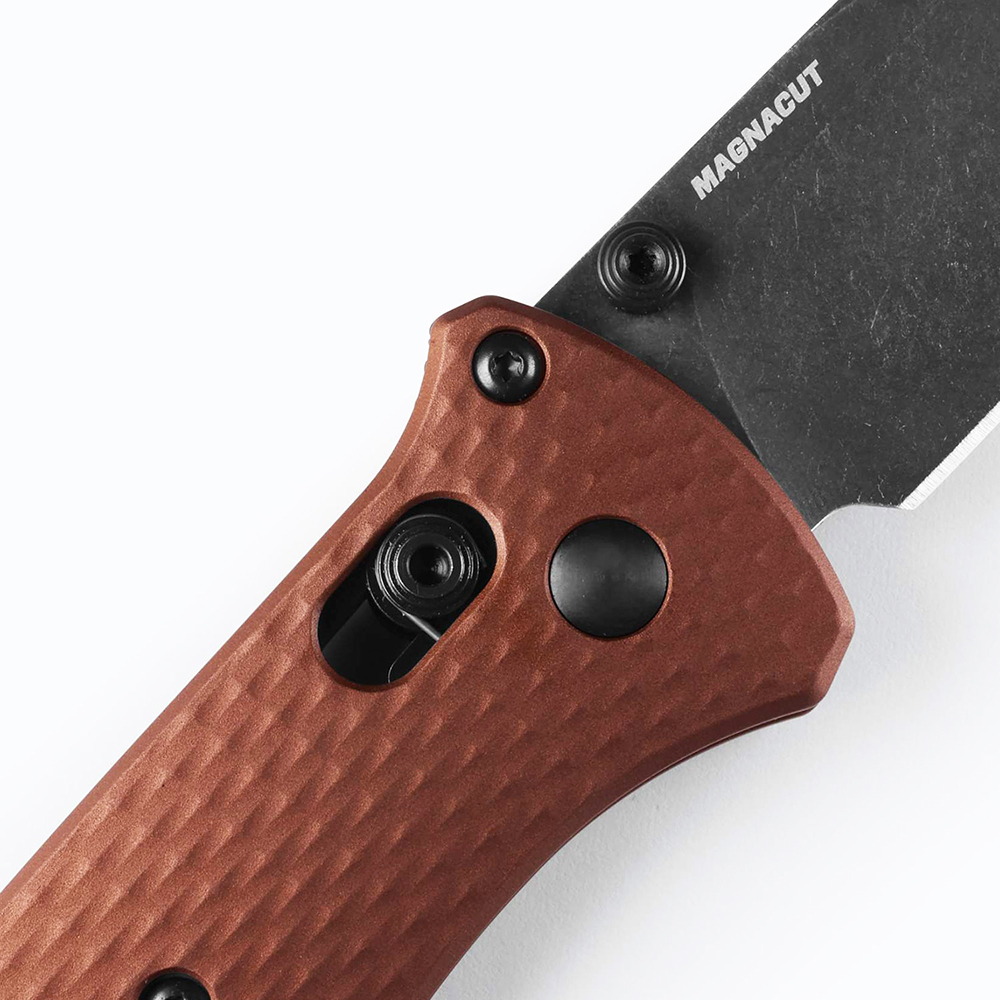 Benchmade Bailout 537BK-07 CPM-MagnaCut Burnt Copper Aluminium 4