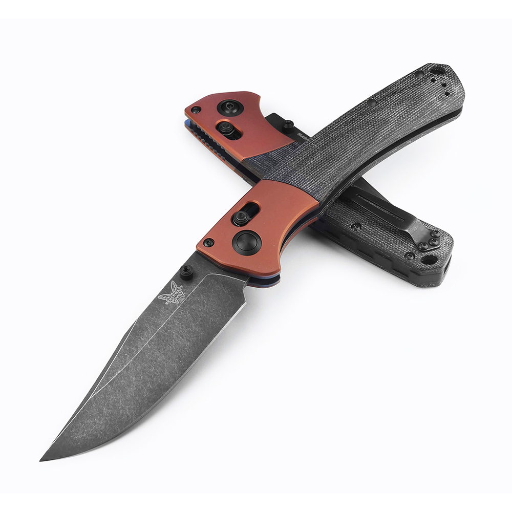 Benchmade Hunt 15080BK-04 Crooked River CPM-MagnaCut Black Micarta 2