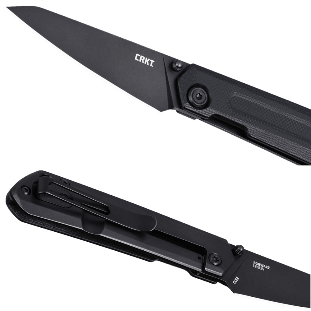 CRKT STRAIGHT BLACK 2670 4