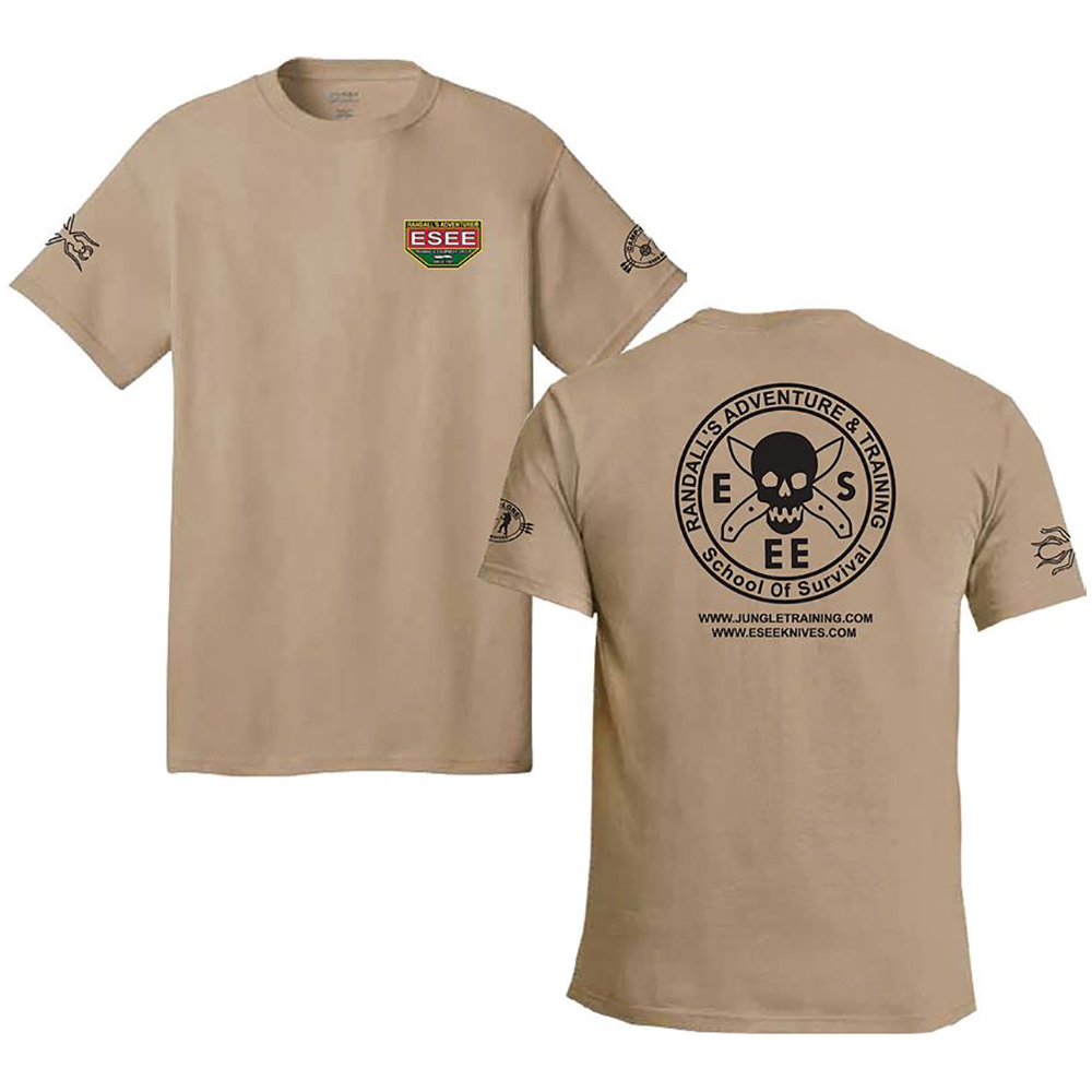 ESEE Training T-Shirt Brown 1