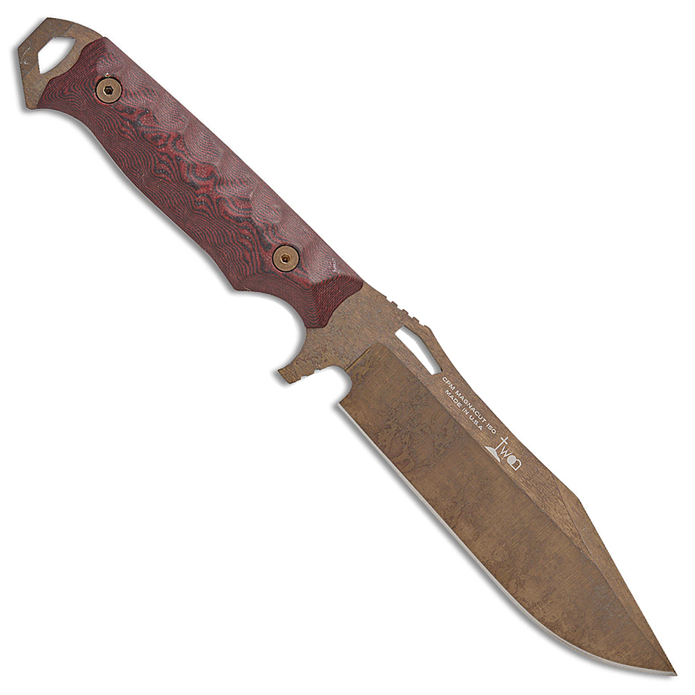 Dawson Marauder Gen 2 CPM-MagnaCut Arizona Copper Red and Black G10 2