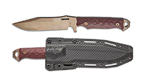 Dawson Marauder Gen 2 CPM-MagnaCut Arizona Copper Red and Black G10