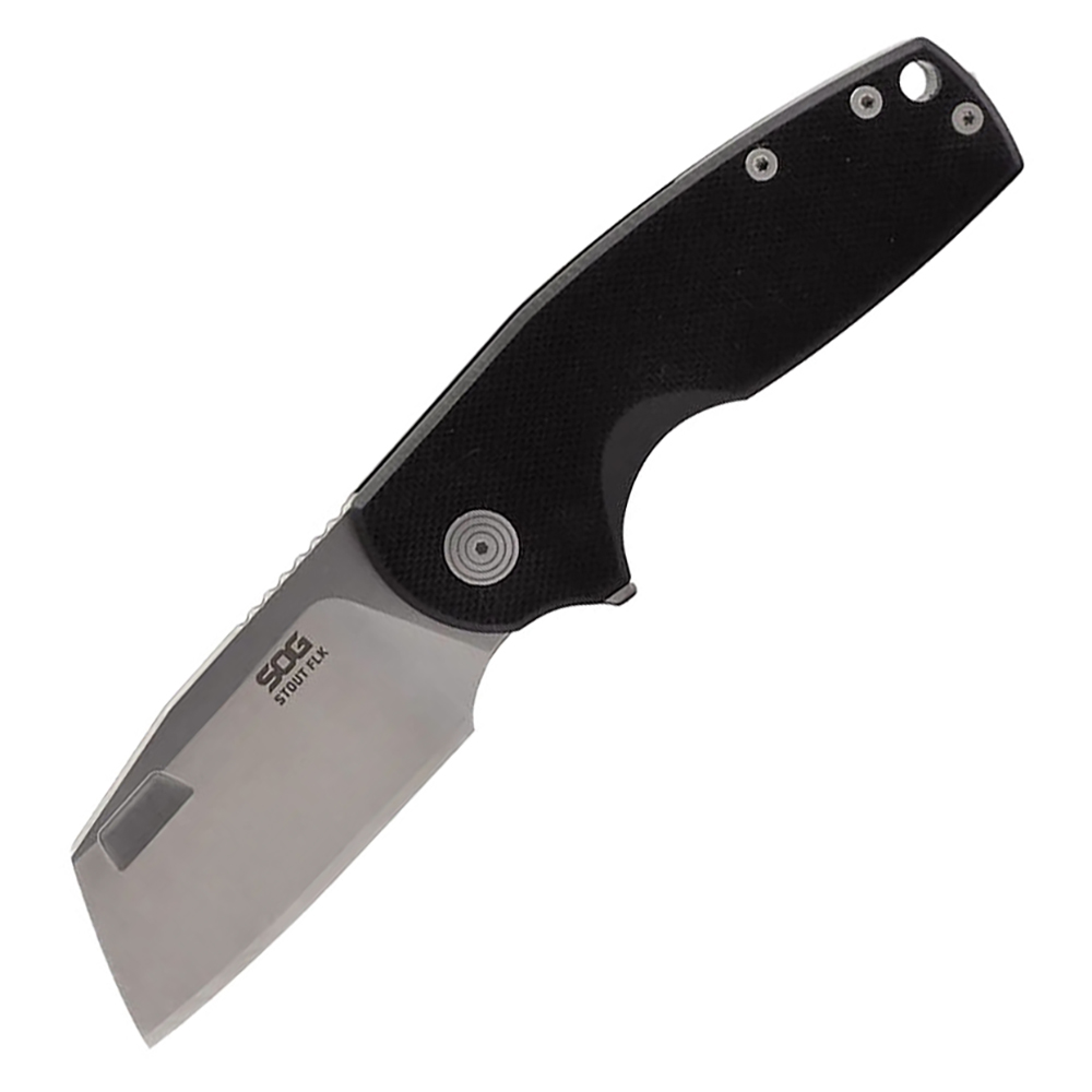 Sog STOUT FLK CLEAVER BLACK STONEWASH 1