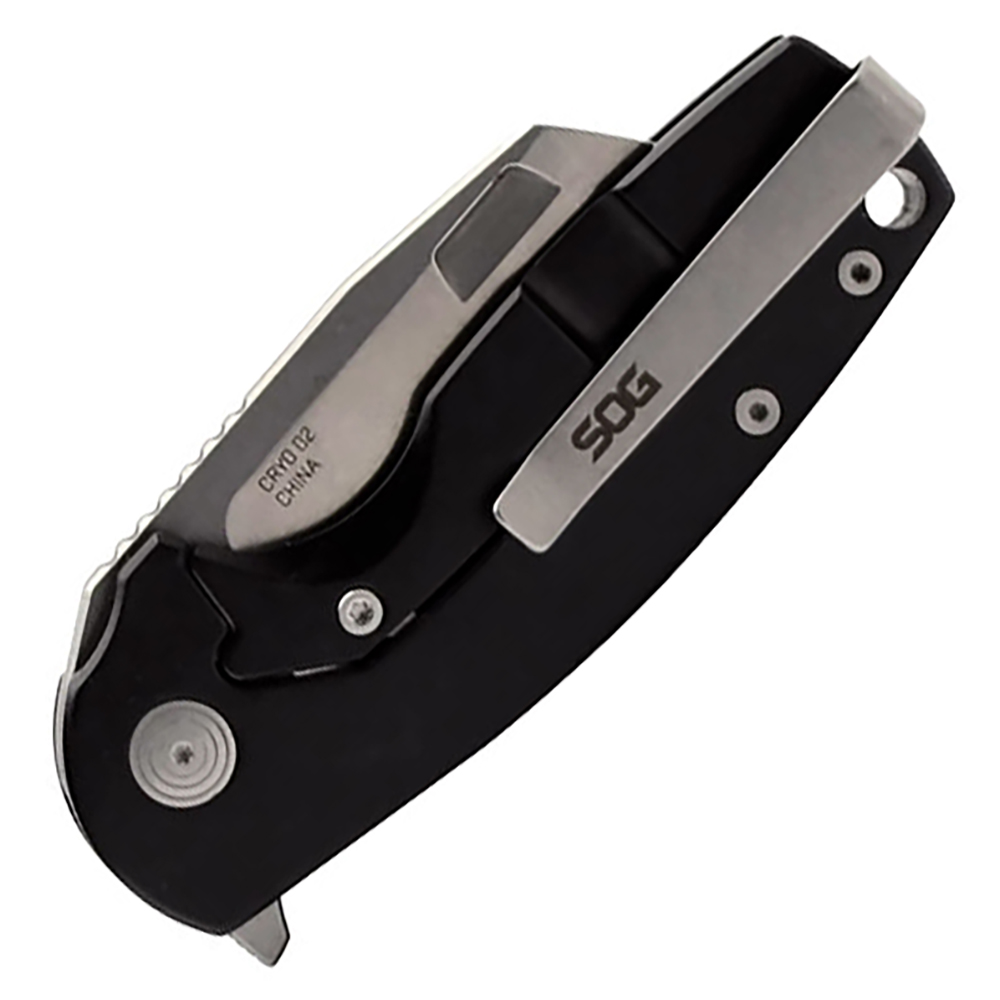 Sog STOUT FLK CLEAVER BLACK STONEWASH 2