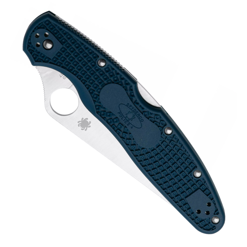 Spyderco Police 4 CPM-SPY27 Cobalt Blue FRN C07PCBL4 6