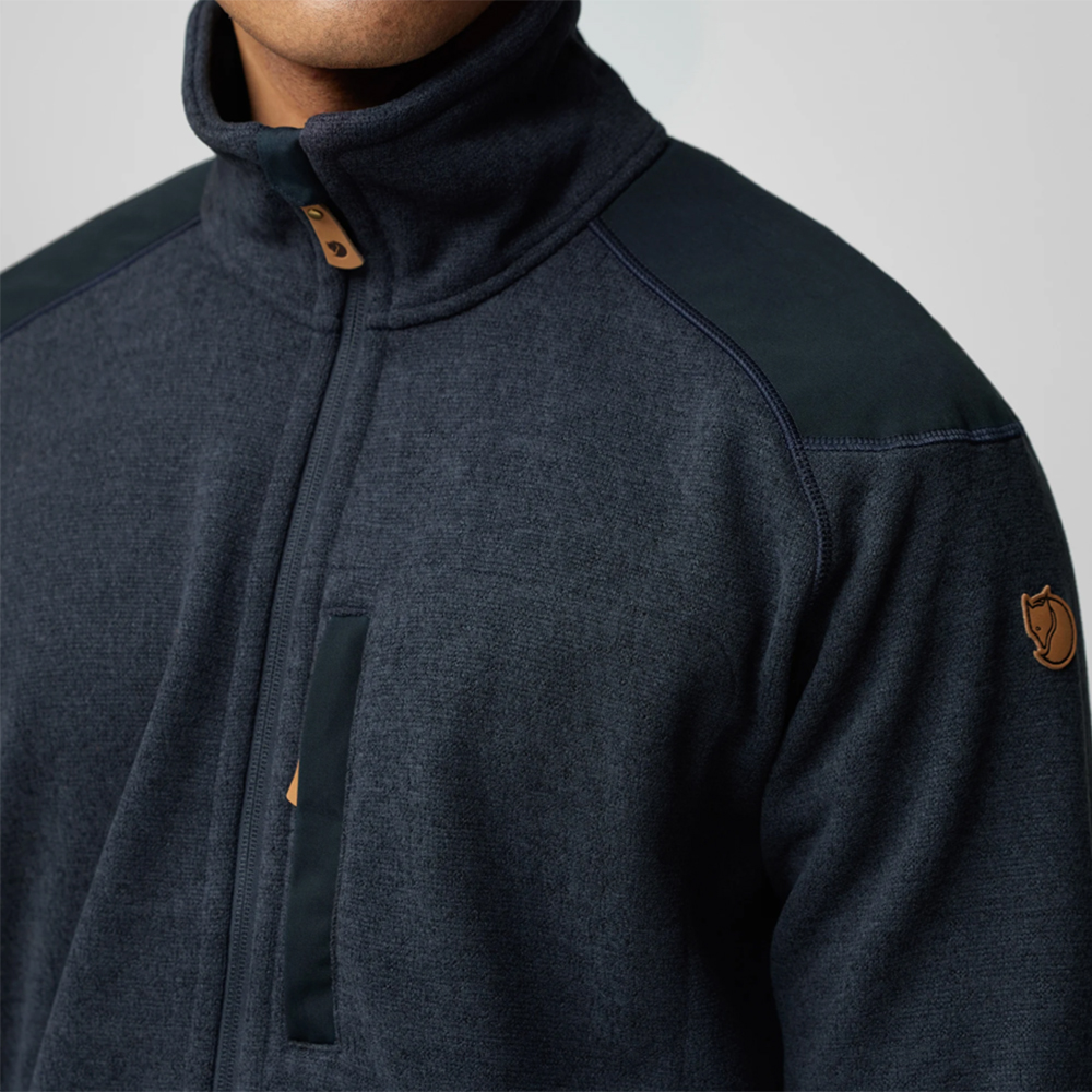 Fjallraven Buck Fleece Jacket Dark Blue 6