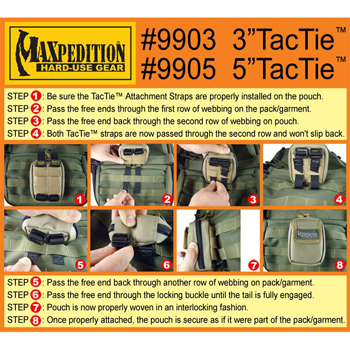 Maxpedition 5'' TacTie Mounting Strap 3