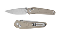 Bestech Knives Mothus 14C28N Satin Drop Point Tan G10 BG67B