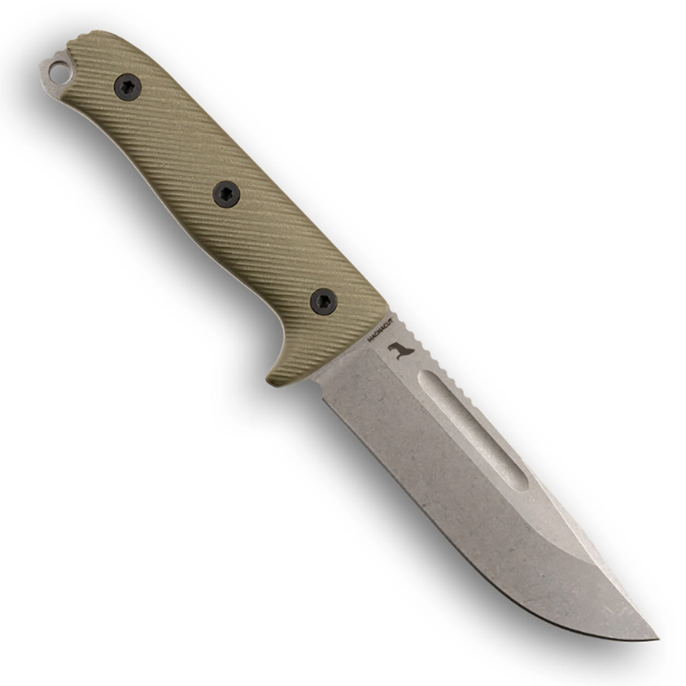 Reiff Knives VICON CPM MagnaCut Stonewash OD Green G10 2