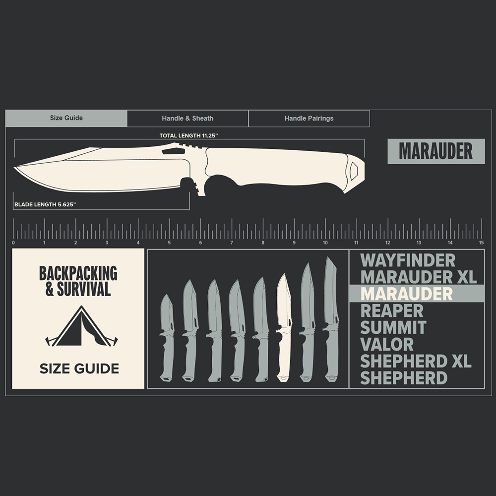Dawson Marauder G2 Wildfire Black G10 ProCut 6