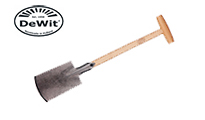 Forged Shovel DeWit Handspade with 40cm T-handle 3093