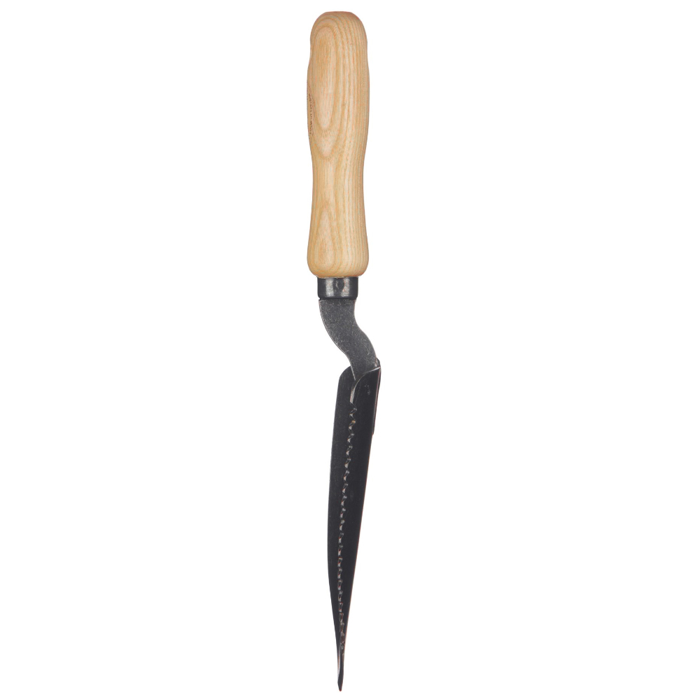 Forged Serrated Trowel DeWit Serrated Trowel 'Welldone' with 14cm handle 3344 3