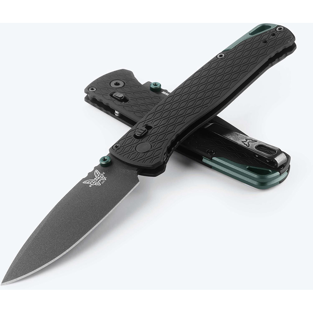 Benchmade 534BK Bugout Vapyr MagnaCut Black Cerakote Drop Point Machined Black Aluminum 3