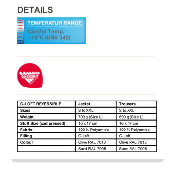 Carinthia G-Loft Reversible Jacket 2