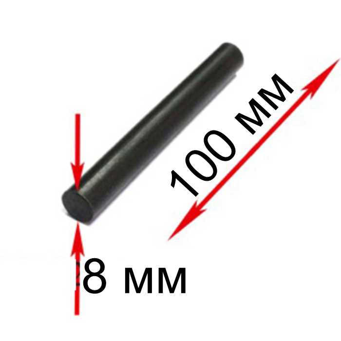Base for magnesium fire starter ROD 8 x 100 mm 3