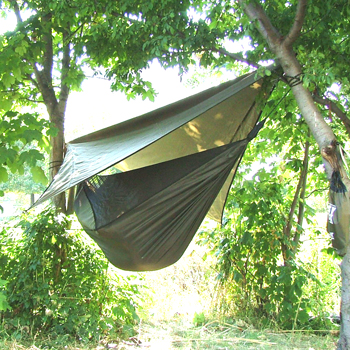 Hennessy Hammock Explorer Delux Asym Classic Hammock with Mosquito Net and Tarp 5