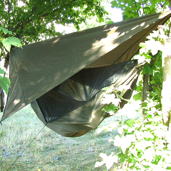 Hennessy Hammock Explorer Delux Asym Classic Hammock with Mosquito Net and Tarp 6