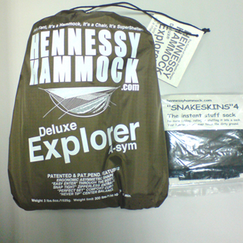Hennessy Hammock Explorer Delux Asym Classic Hammock with Mosquito Net and Tarp 2