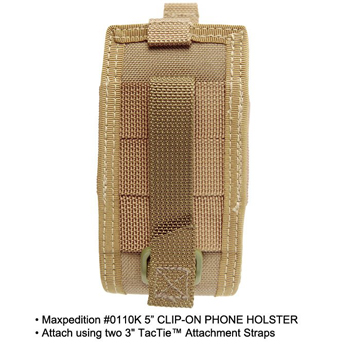Maxpedition 5'' Clip On Phone Holster 5