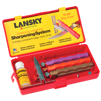 Lansky 3-Stone Standard Diamond System Multi-Angle Diamond Sharpener 1