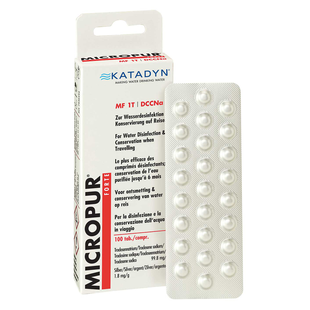 Katadyn Micropur Forte MF 1T Water Purification Tablets 100 pcs. 2