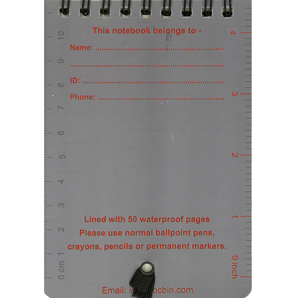 BCB Waterproof Notebook 3