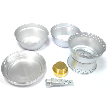 Mil-Tec Aluminum Cooking Set 1