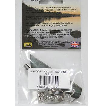 BCB Magnesium Fire Starter with Serrated Striker Plate 'Ranger' 2