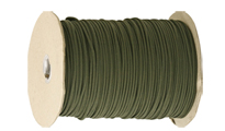 Green Paracord Parachute cord (PARACORD550) 1 m