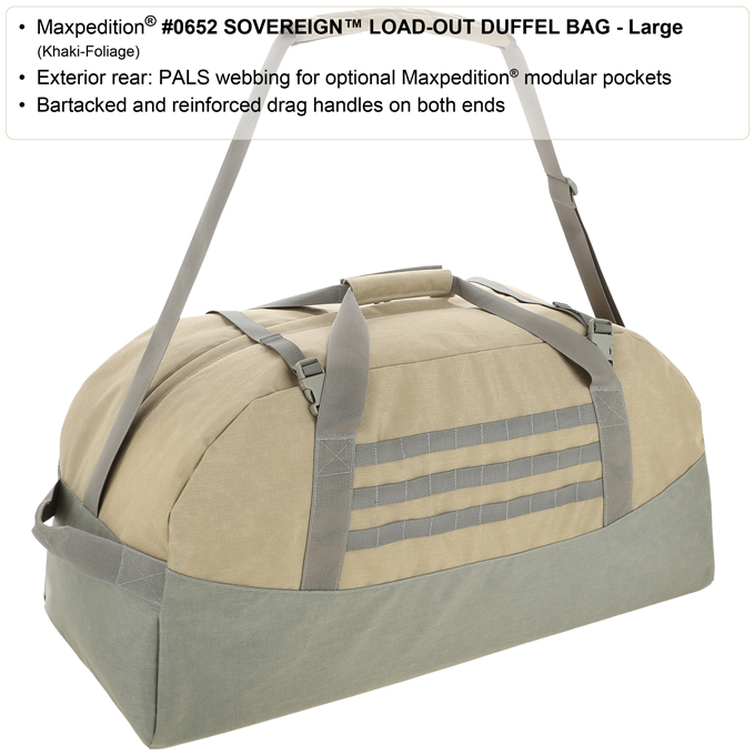 Maxpedition SOVEREIGN Load-Out Duffel Bag 6