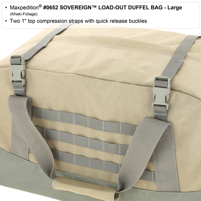 Maxpedition SOVEREIGN Load-Out Duffel Bag 7