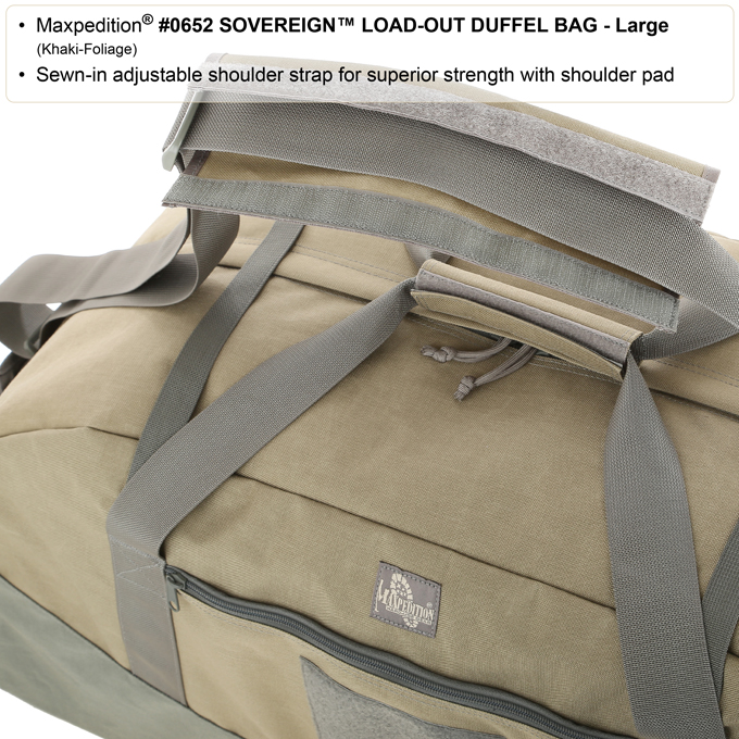 Maxpedition SOVEREIGN Load-Out Duffel Bag 8