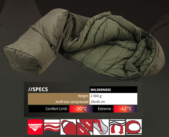 Carinthia Sleeping Bag Wilderness 1