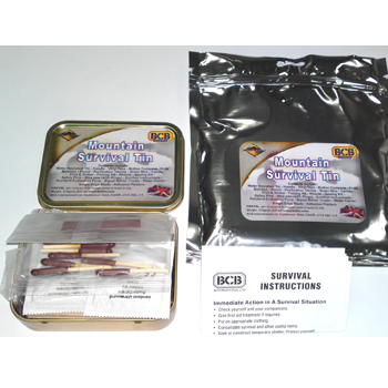 BCB Survival Kit Mountain Survival Tin 4